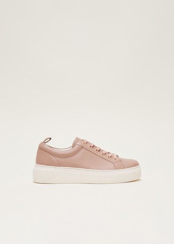 Phase Eight Platform Flats Light Pink Canada | PZJSYF-940